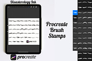 Tropical Palm Leaves Set 1 Procreate, a Brush Add-On by Disasterology Ink (Thumbnail 3 of 10)