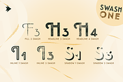 Emblema Headline 1SWASH, a Sans Serif Font by graffistyling (Thumbnail 2 of 4)