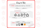 Thanksgiving Icons - Dingbat Font, a Symbol Font by WADLEN (Thumbnail 4 of 7)