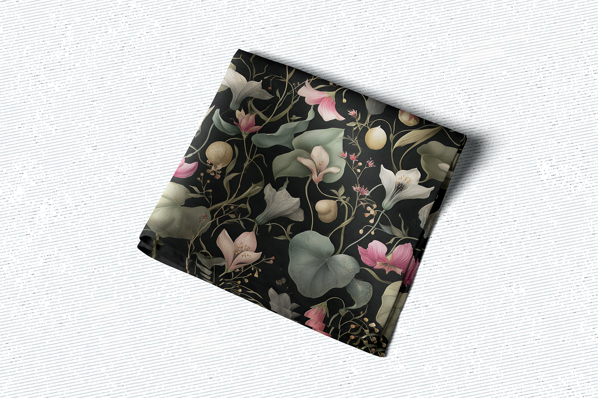 DARK COTTAGECORE Seamless Pattern, a Pattern Graphic by AYAKA Studio Co. (Photo 6 of 9)