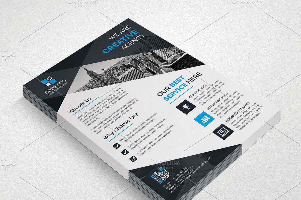 Flyer, a Flyer Template by pixelworkz (Photo 3 of 6)