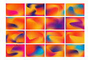 16 Retro Grainy Gradient Backgrounds, a Background Graphic by Artcoast Std. (Thumbnail 6 of 7)