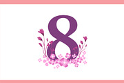 Women's day 8 march background, a Decorative Illustration by foxndeer (Thumbnail 3 of 4)
