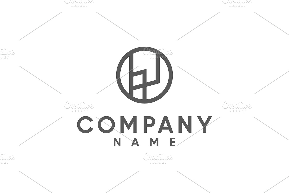 Initial P Monogram Logo Design, a Branding & Logo Template by yanuart