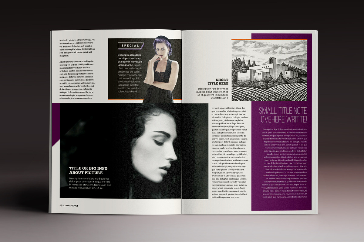 The Multiply MGZ, a Magazine Template by Luuqas Design (Photo 5 of 18)