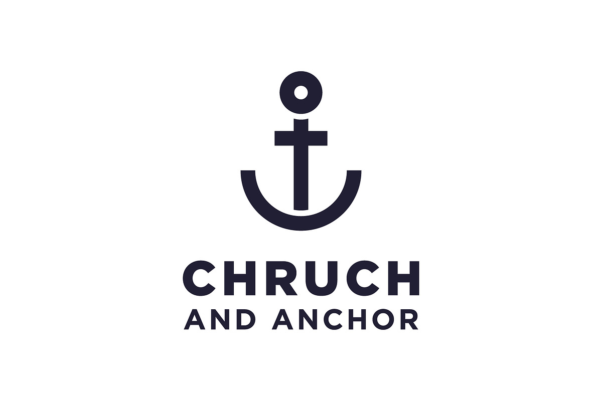 Cross Anchor Christian Catholic Logo, a Branding & Logo Template by funpixel