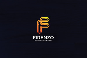 Firenzo Letter F Logo