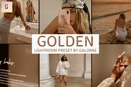 Lightroom Preset GOLDEN by GALOR6E