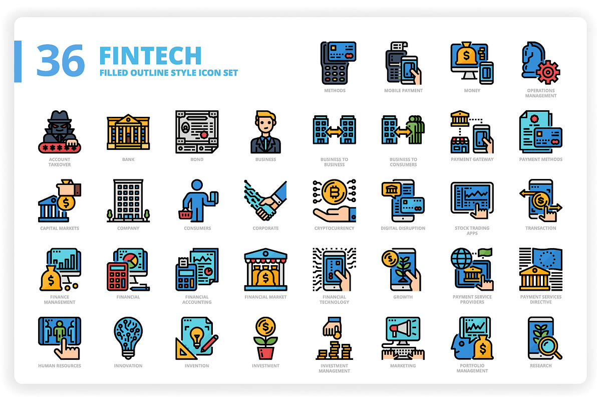 3,600 Icons x3 Styles, an Outline Icon by monkik (Photo 132 of 299)
