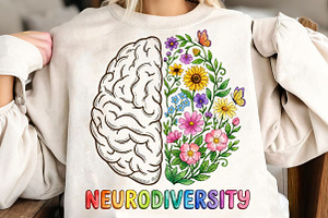 Autism Neurodiversity Png,, an Illustration by CreationArt