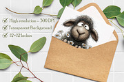 Spring Peeking Animals Clipart, an Illustration by Libby Wishes (Thumbnail 5 of 7)