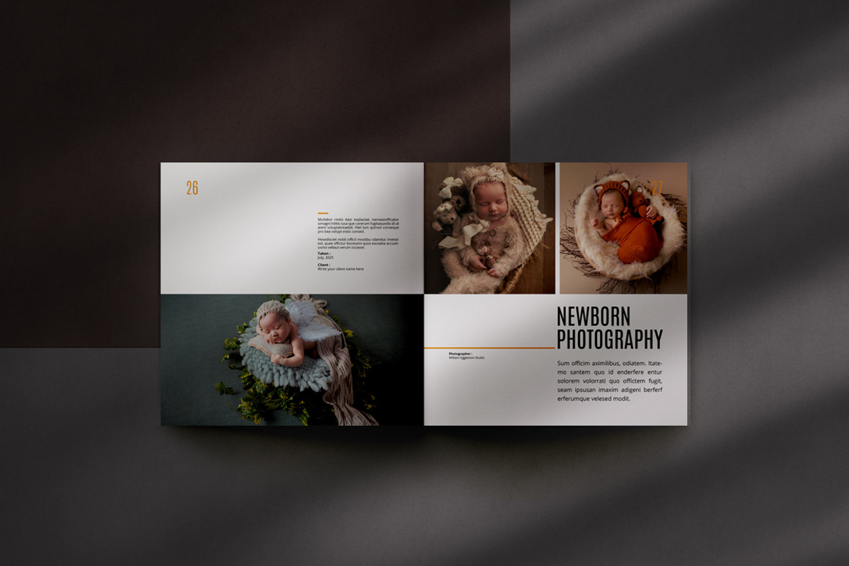 Photography Portfolio Template, a Brochure Template by adekfotografia (Photo 10 of 13)