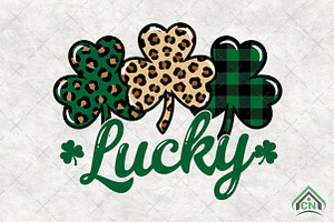 St. Patrick's Lucky Sublimation Png, an Illustration by Craft Nest