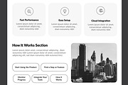 Architecture Wireframe Landing Page, a Wireframe Template by MightyDesign (Thumbnail 4 of 8)