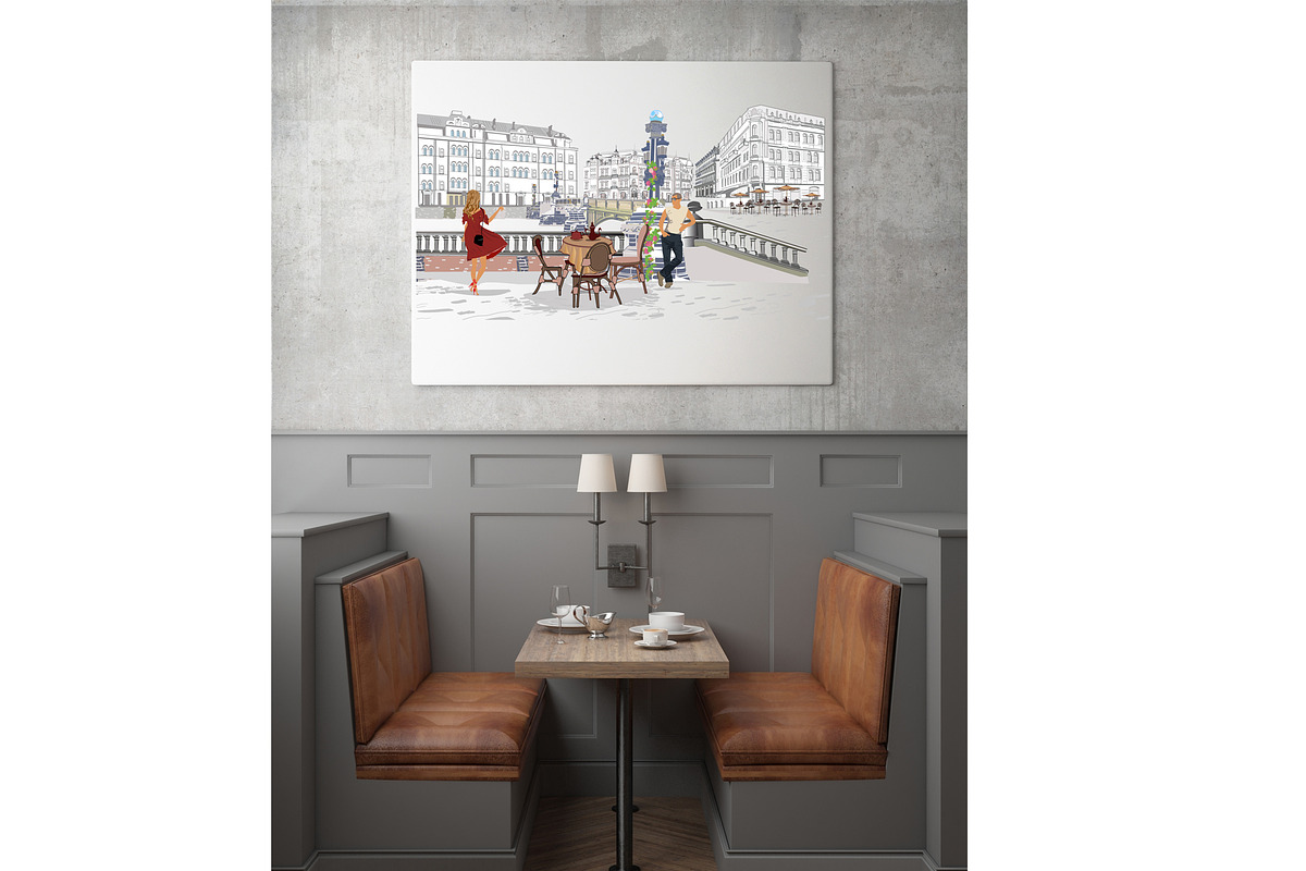 Series of romantic streets., a Food Illustration by Laifalight (Photo 2 of 10)