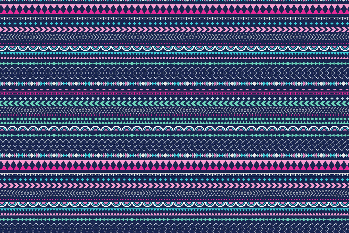Boho stripes patterns, a Pattern Graphic by Markovka (Photo 6 of 7)
