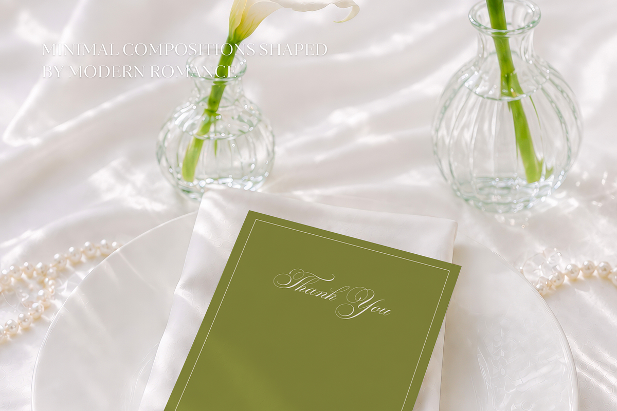 Tender Ivory Wedding Mockup Bundle, an Advertising Mockup by Serenefeeling (Photo 9 of 14)