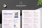 Sleek Corporate Resume Template, a Resume Template by ResumeInventor (Thumbnail 2 of 6)