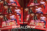 VALENTINES Instagram Post, a Social Media Template by regalDRAW (Thumbnail 3 of 3)