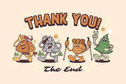 Friendly Outdoor Mascot Characters, an Object Illustration by MovinkGraphicStudio (Thumbnail 15 of 15)