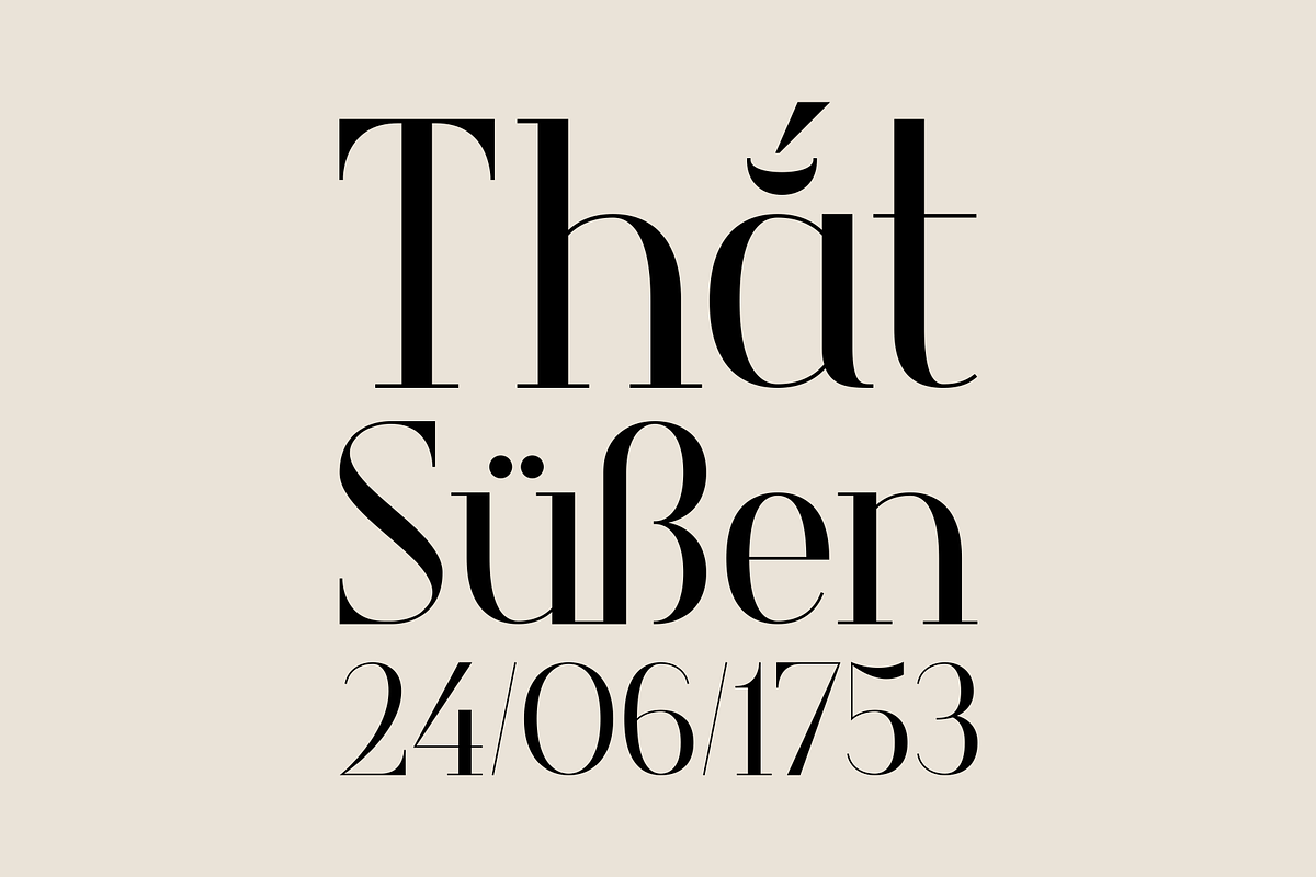Valerio – Font Family, a Serif Font by Stefano Giliberti (Photo 9 of 10)