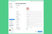Staff, Team & Employee Web Dashboard, an App Template by nagaredesignstudio (Thumbnail 5 of 5)