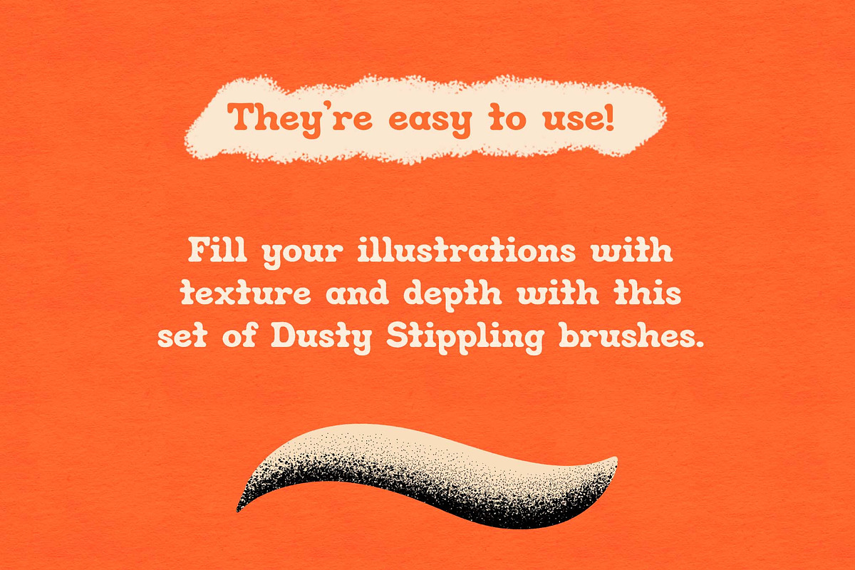 Dusty Inkers for Procreate, a Brush Add-On by Nubikini Studio & Co. (Photo 5 of 5)