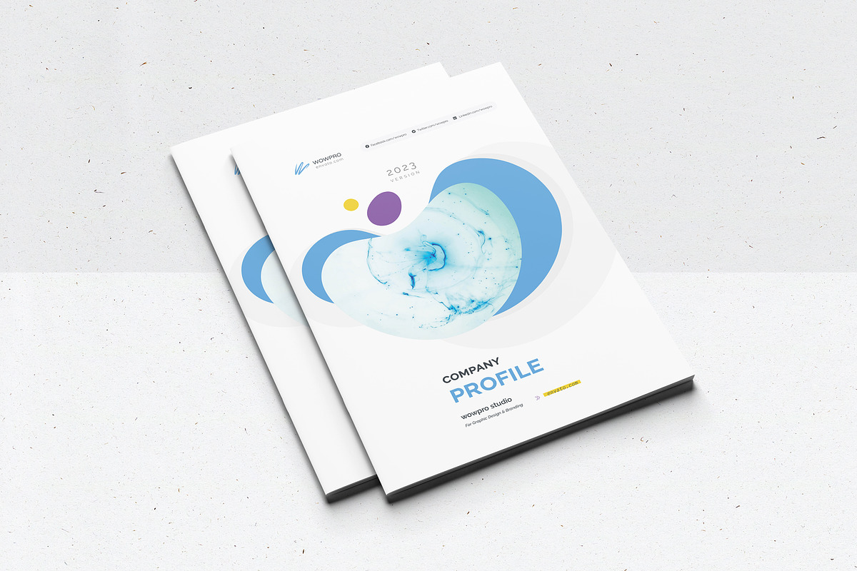 Company Profile, a Brochure Template by WOWPro (Photo 2 of 10)
