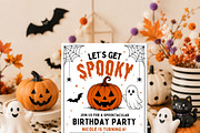 Spooky Halloween Birthday Template, an Invitation Template by Arslan (Thumbnail 2 of 5)