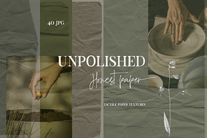 Unpolished Tactile Paper Textures