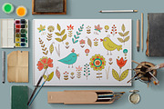 Cute Doodle set, an Object Graphic by Maya Ivart (Thumbnail 3 of 6)