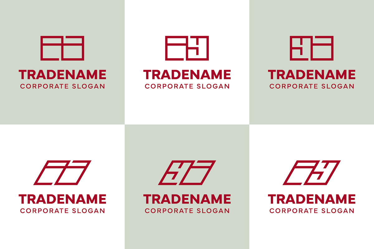 Letters II IY YI Square Logo, a Branding & Logo Template by Pray Art Design Studio (Photo 1 of 2)