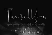 Agustrush, a Script Font by GRAPHICPRESS (Thumbnail 9 of 9)