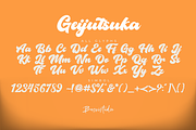 Geijutsuka Script Font, a Script Font by Basnistudio (Thumbnail 6 of 7)