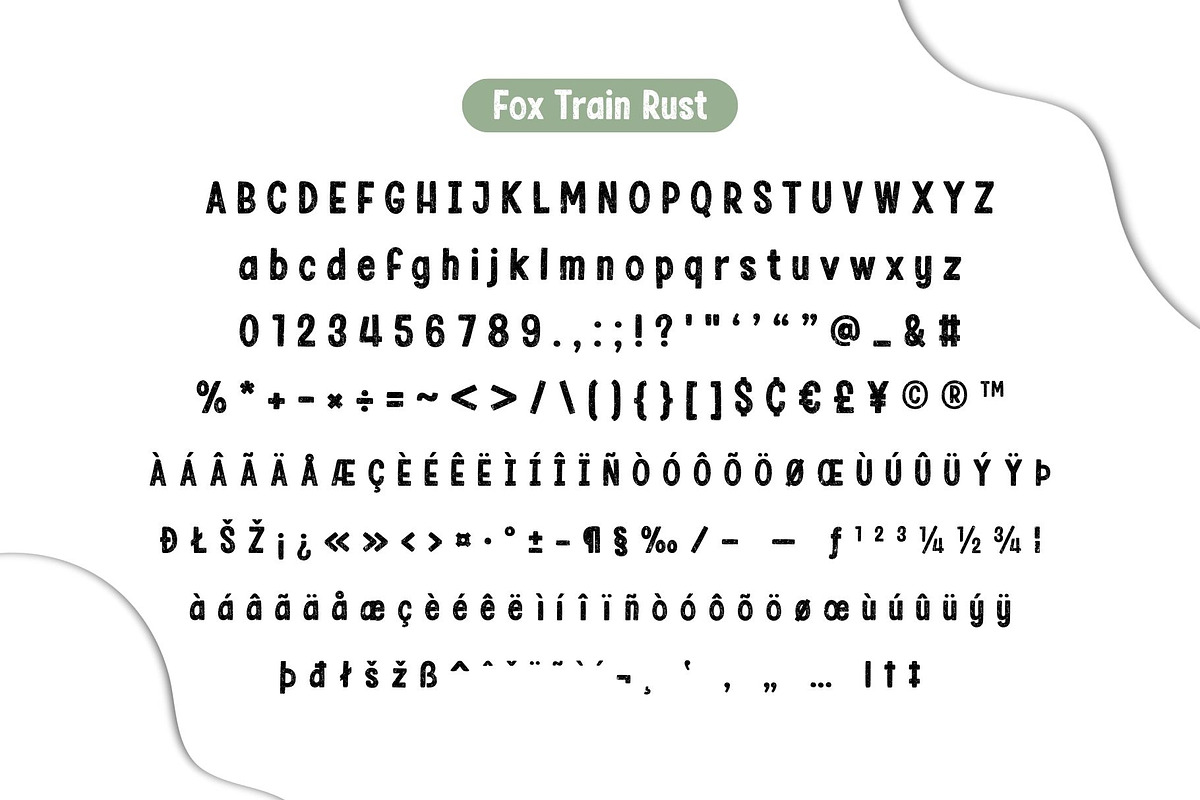 Fox Train Duo Fonts, a Handwritten Font by Fox7 By Rattana (Photo 9 of 10)