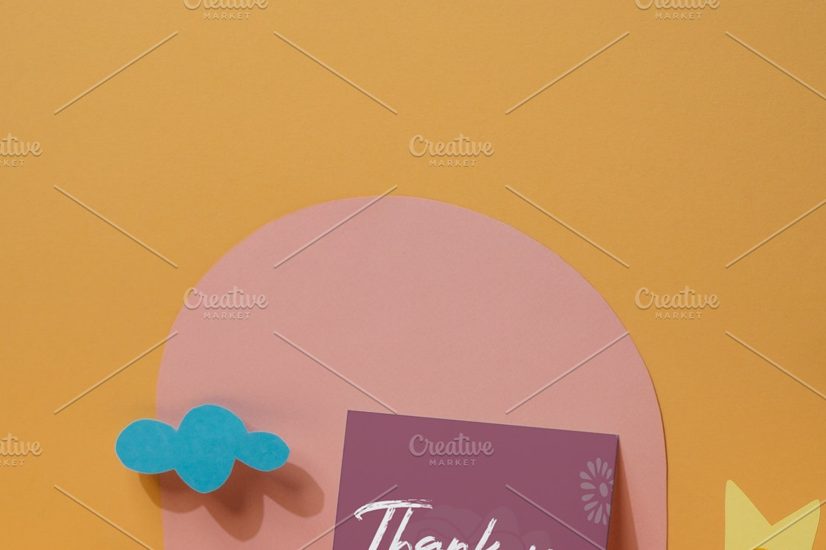Birthday and Wedding Thank You Card, a Flyer Template by Sam_Powerhouse (Photo 2 of 4)