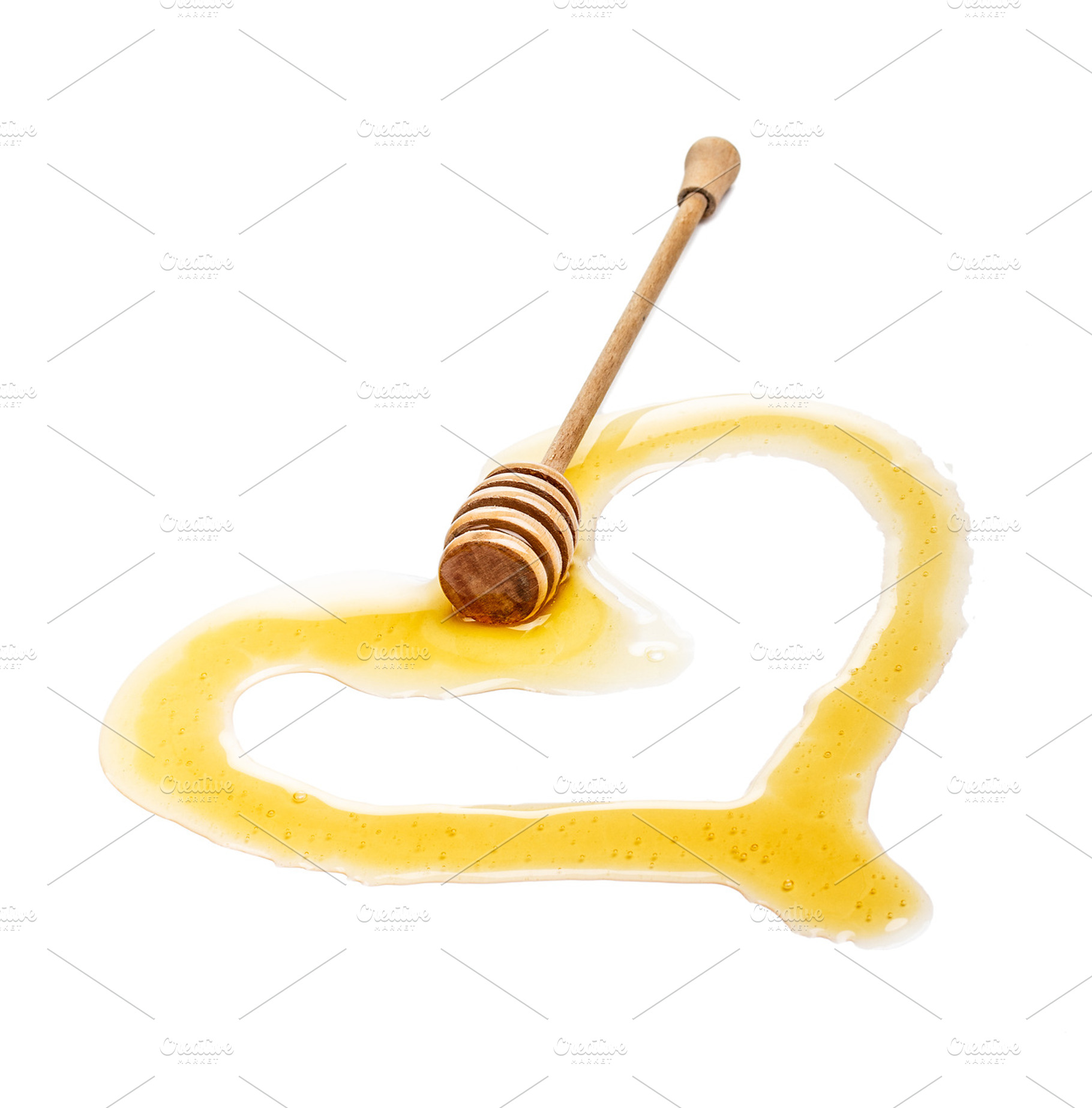 Honey stock photo containing concept and dipper