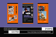 Krium Urban Instagram Template, a Social Media Template by Creatchees.std (Thumbnail 5 of 5)