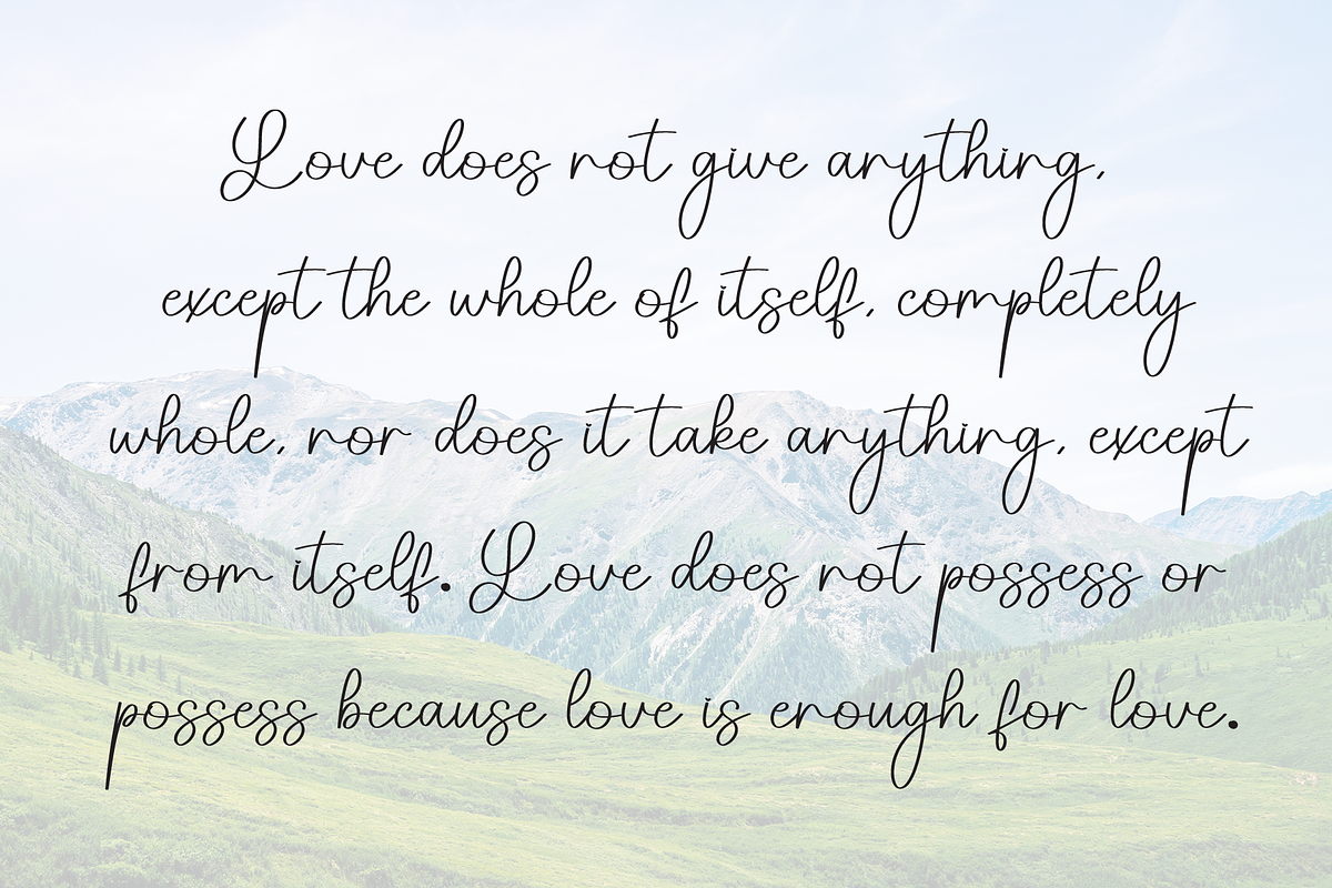 Jhordy | Script Font, a Handwritten Font by Scratchones (Photo 6 of 9)