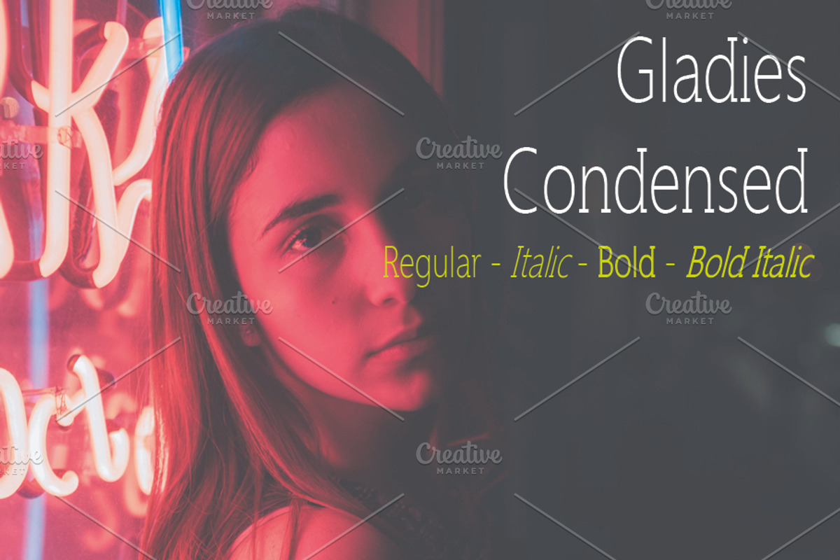 Gladies Slab Serif preview 3