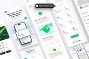 eSIM Product UIKit App Web Dashboard, an UI Kit Template by Lumina_ui_ux202 (Thumbnail 6 of 8)