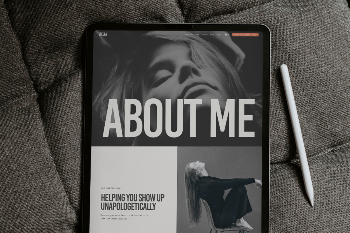 Bold Squarespace Template for Coach, a Squarespace Template by Soul Mission Studio (Photo 5 of 10)