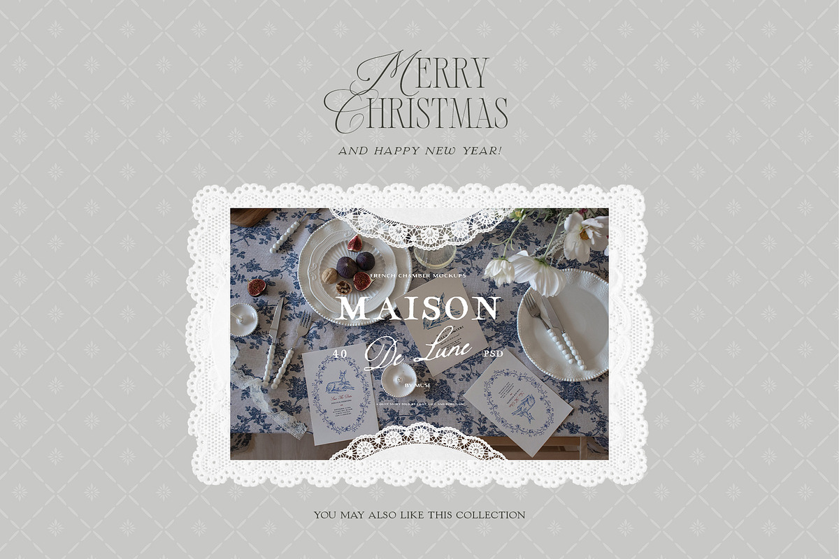 Toile De Noel Christmas Mockup, a Household Mockup by Muse Mockups (Photo 16 of 16)