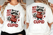 Faux Crochet Funny Raccoon Valentine, an Illustration by OK Design (Thumbnail 2 of 6)