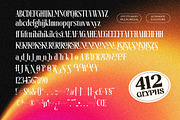 Disriete Modern Serif Display, a Serif Font by AmorfaType (Thumbnail 11 of 11)