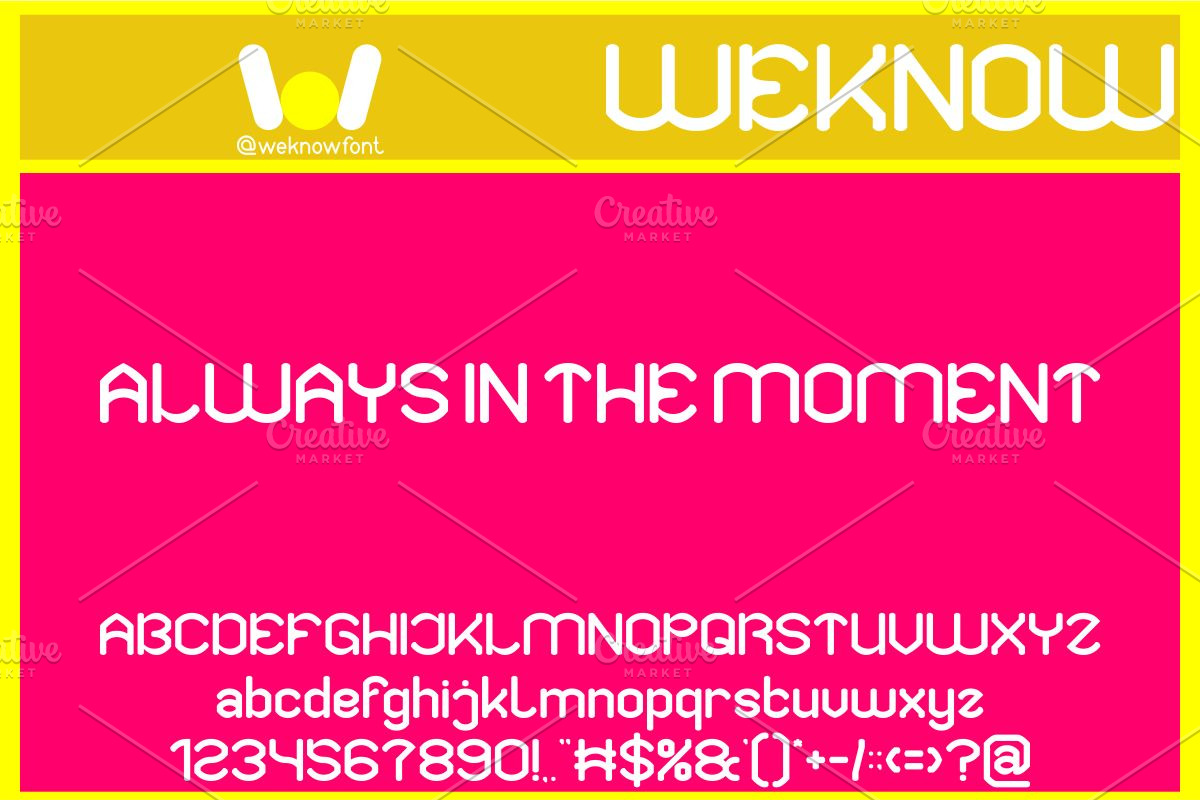 smooth innovation font, a Font by weknow (Photo 2 of 8)