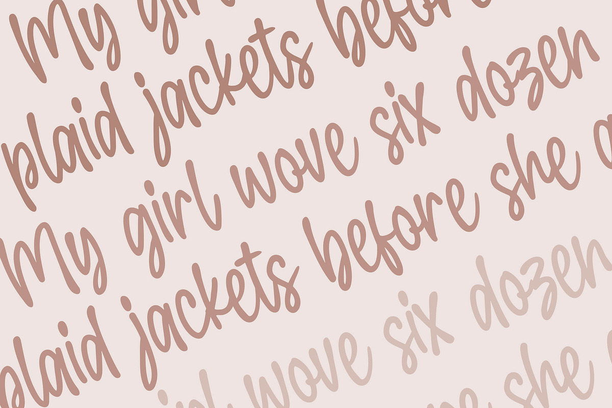 Berlion a Handwritting Script Font, a Script Font by Blankids Studio (Photo 4 of 8)