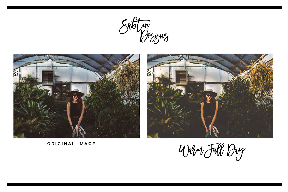 Warm Fall Day Lightroom Preset, a Preset Add-On by SabTin Designs (Photo 2 of 4)