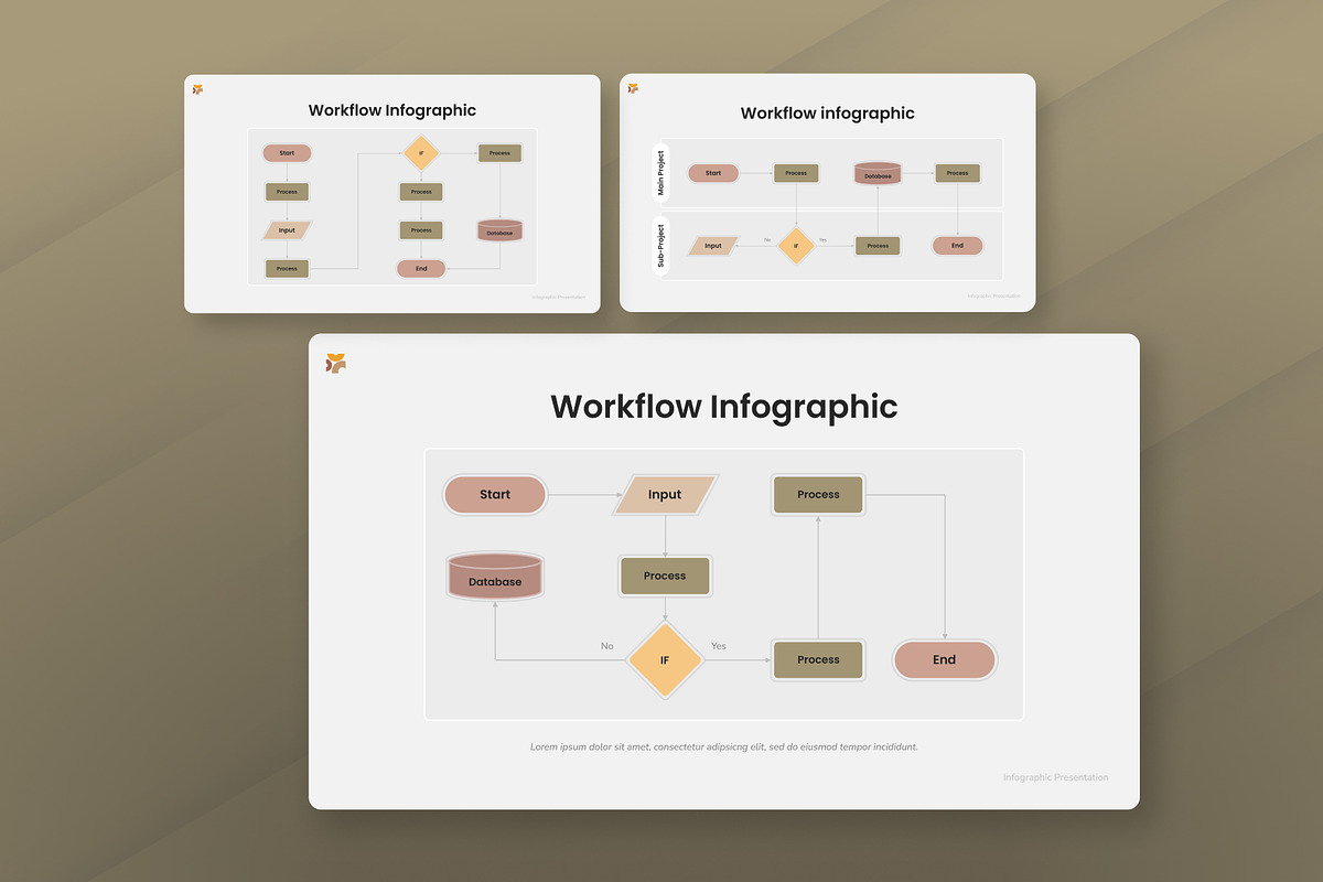 Workflow Infographic, a Presentation Template by Antstheme