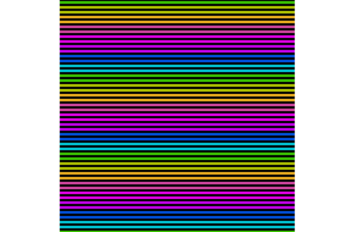 Neon Bright on Black Seamless Repeat, a Pattern Graphic by Sharon Schwalbe (Photo 3 of 3)